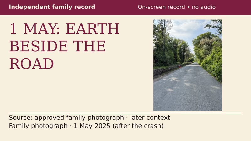 What the 1 May photograph shows